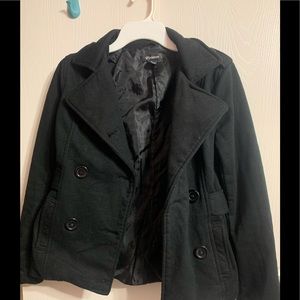 Black coat
